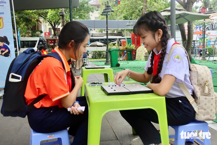 Thiếu nhi 3 nước Mekong gắn kết tình bạn tại TP . HCM trong liên hoan 2026 - Ảnh 18.