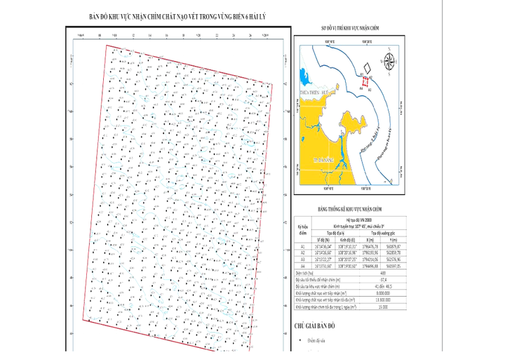 Đà Nẵng công bố 2 khu vực nhận chìm chất nạo vét ở Vịnh Đà Nẵng, sức chứa hơn 48 triệu m³ - Ảnh 2.