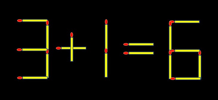 Thử tài IQ: Di chuyển một que diêm để 3-8=6 thành phép tính đúng - Ảnh 3.