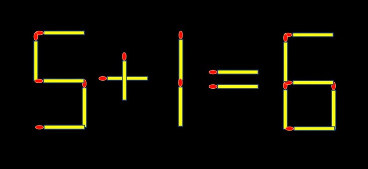 Thử tài IQ: Di chuyển một que diêm để 3-8=6 thành phép tính đúng - Ảnh 1.