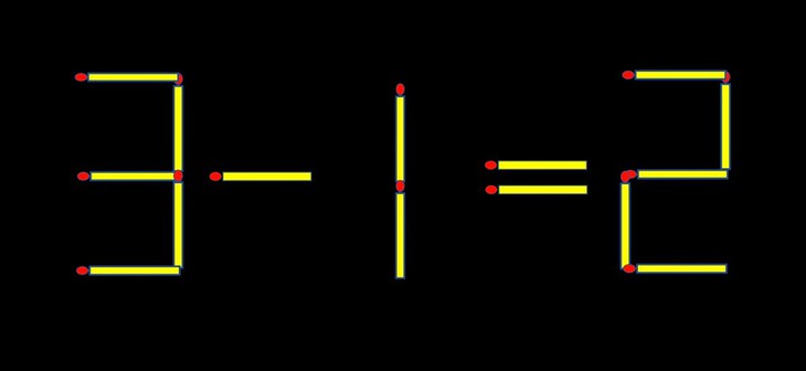 Thử tài IQ: Di chuyển một que diêm để 21+7=8 thành phép tính đúng - Ảnh 1.