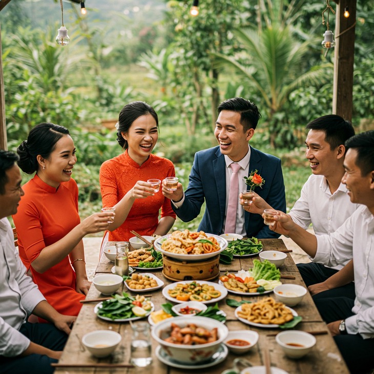 Món tôm hấp trên bàn tiệc: bóc vỏ trước cho dễ ăn hay để nguyên con giữ vị ngon? - Ảnh 1.