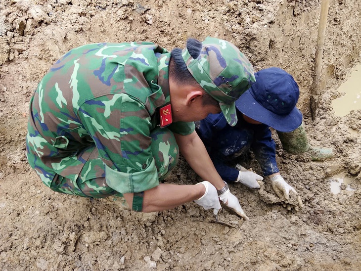 Phát hiện hài cốt liệt sĩ ở khu đất từng là nghĩa trang cũ ở Cần Thơ - Ảnh 1.