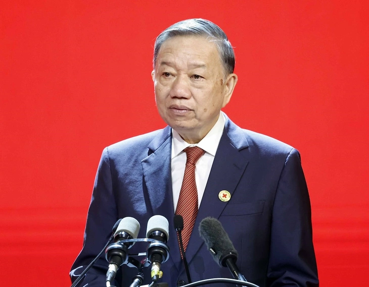 Tổng Bí thư, Chủ tịch nước Tô Lâm giữ cương vị Chủ tịch danh dự Hội Chữ thập đỏ Việt Nam - Ảnh 2.
