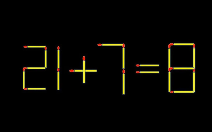 Thử tài IQ: Di chuyển một que diêm để 2-6=3 thành phép tính đúng - Ảnh 9.