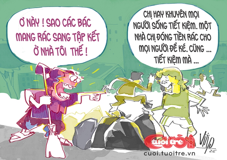 (nháp) Phong trào tiết kiệm ở khu phố của dì Tư - Ảnh 1.