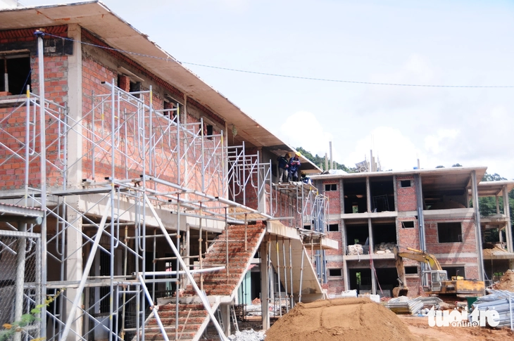 Loạt hình ảnh mới nhất về trường nội trú liên cấp Đà Nẵng chạy đua đón năm học mới - Ảnh 4.