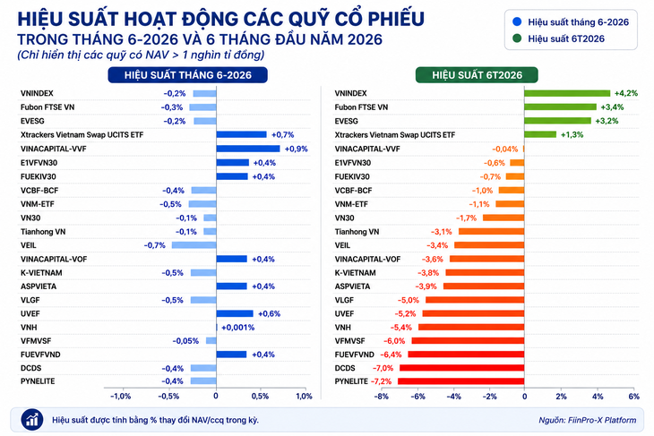 Dòng tiền rút ròng hơn 20.000 tỉ đồng, đa số quỹ cổ phiếu thua lỗ - Ảnh 2.