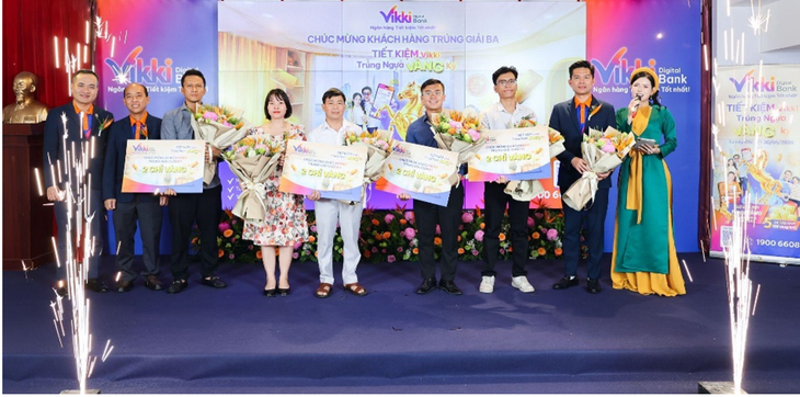 Vikki Digital Bank lan tỏa mùa tiết kiệm sinh lời, trúng lớn - Ảnh
1.