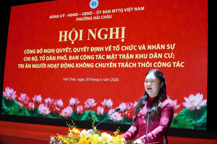 Phường Hải Châu sắp xếp từ 332 tổ dân phố xuống còn 51 tổ dân phố - Ảnh 1.
