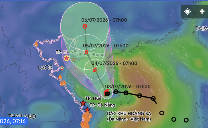 Bão số 1 gây mưa lớn ở Bắc Bộ, bão Ba Vì ở phía đông Philippines có thể thành siêu bão? - Ảnh 1.