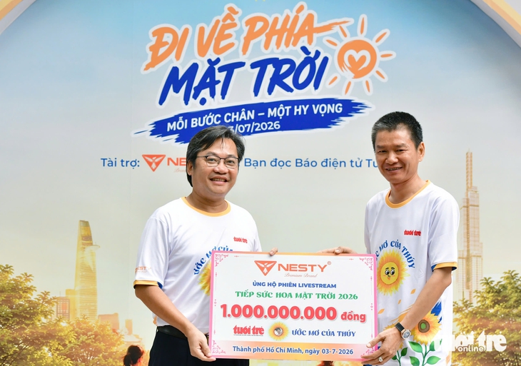 Mỗi bước chân - Một hy vọng: Chương trình hỗ trợ bệnh nhi ung thư tại TP . HCM 2026 - Ảnh 1.