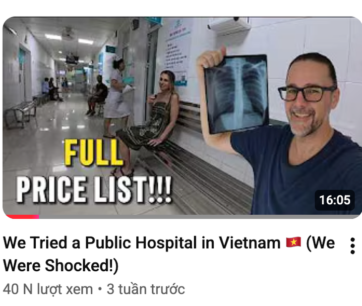 Vì sao xuất hiện nhiều video người nước ngoài khen bệnh viện công Đà Nẵng? - Ảnh 1.