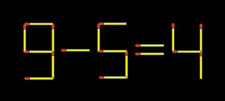 Thử tài IQ: Di chuyển một que diêm để 2+6=4 thành phép tính đúng - Ảnh 1.