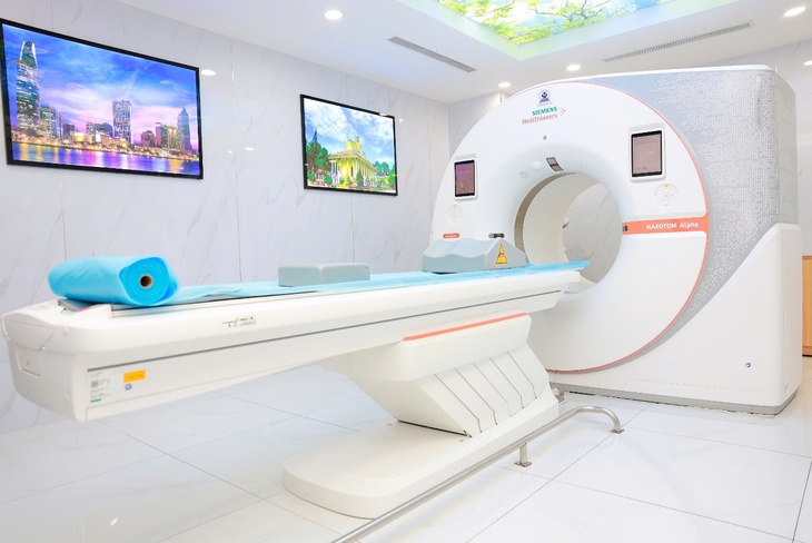 Bệnh viện Triều An đưa vào vận hành hệ thống CT đếm Photon hiện đại - Ảnh 1.