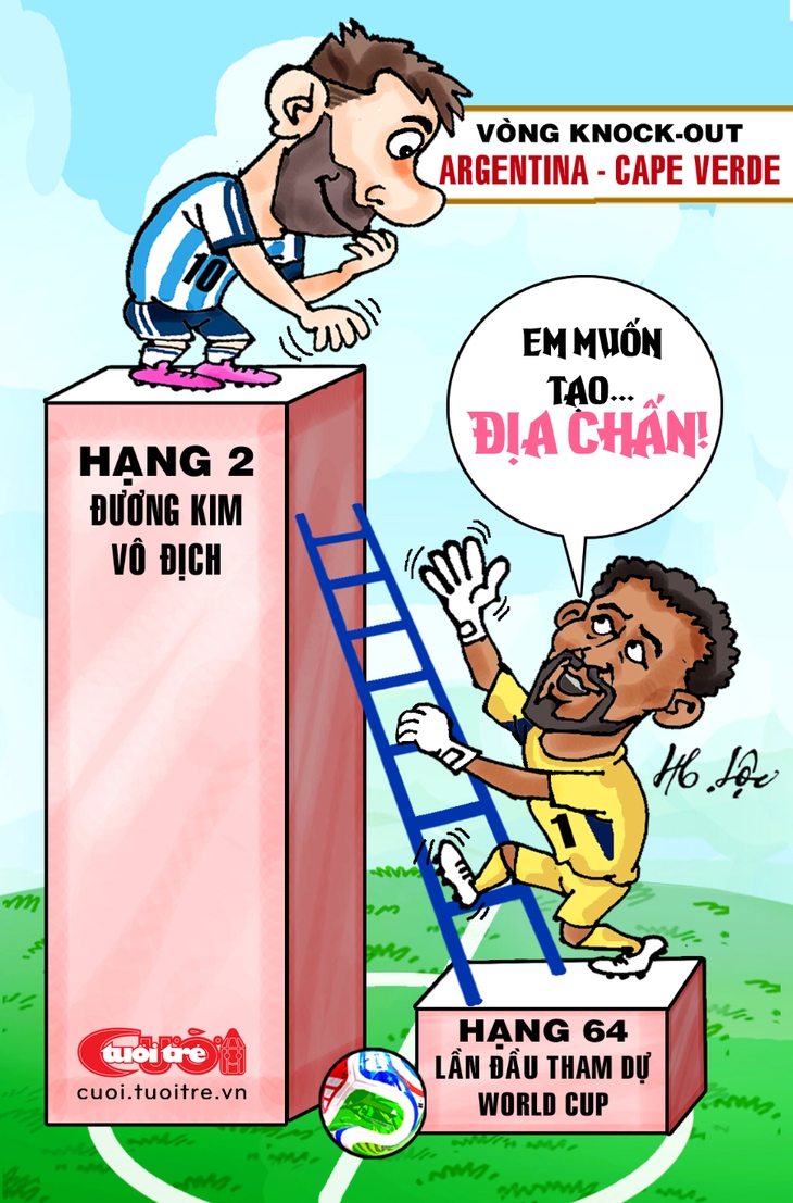 Cape Verde - Argentina: Em muốn tạo địa chấn! - Ảnh 1.