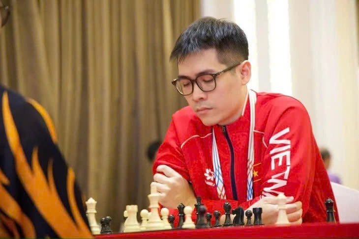 Kỳ thủ Lê Tuấn Minh giành huy chương vàng tại giải cờ châu Á 2026 - Ảnh 1.