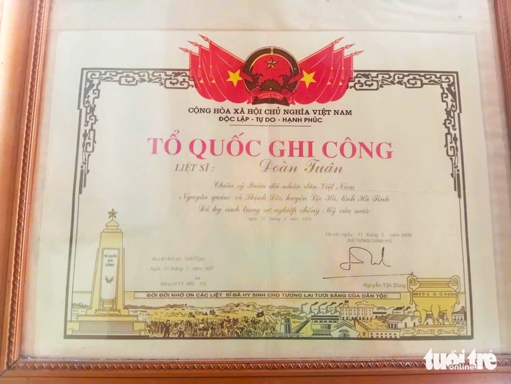 Người vợ giữ trọn lời hứa 'hãy đợi anh về' và cuộc đời hơn 50 năm một mình thờ chồng liệt sĩ - Ảnh 4.