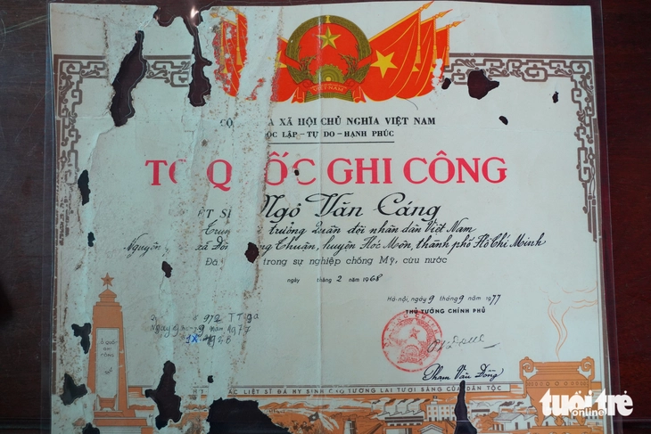 Con gái chiến sĩ Biệt động Sài Gòn Ngô Văn Cáng: 'Cả đời tôi chưa một lần được cha ôm' - Ảnh 2.