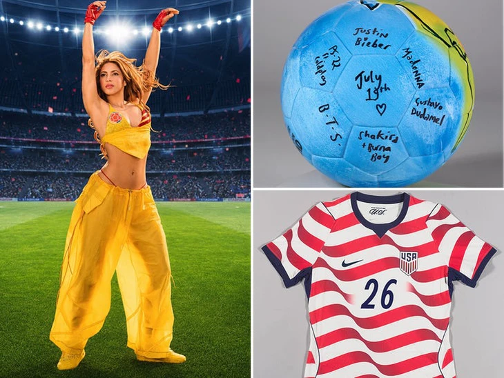 Vượt Messi, BTS lập kỷ lục đấu giá World Cup - Ảnh 3.