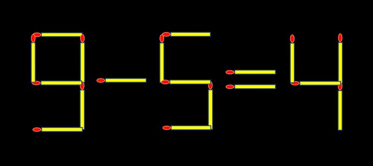 Thử tài IQ: Di chuyển một que diêm để 2-6=3 thành phép tính đúng - Ảnh 1.