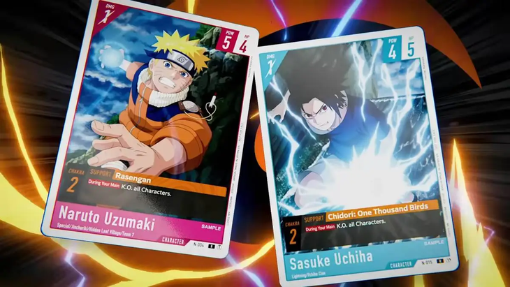 Naruto chính thức có game thẻ bài - Ảnh 2.