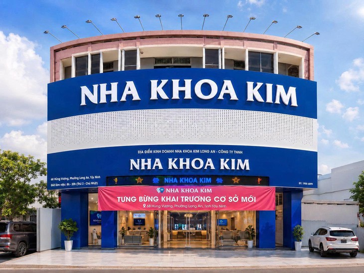 Nha khoa Kim khai trương phòng khám tại Long An - Ảnh 1.