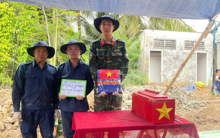 Binh chủng Công binh tìm kiếm 6 mộ liệt sĩ tại Phân trạm 164 Quảng Trị - Ảnh 2.