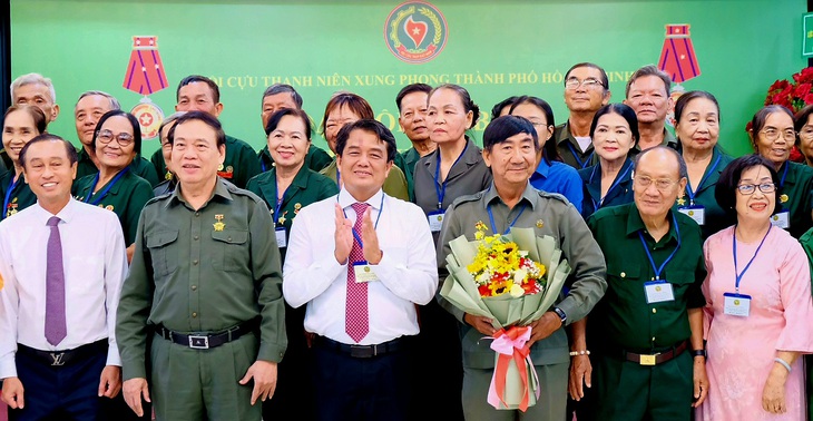 Ông Trần Phương Tín làm chủ tịch Hội Cựu thanh niên xung phong TP.HCM - Ảnh 2.