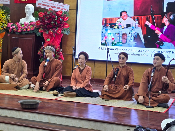 Nhà hát Nghệ thuật Truyền thống Cung đình Huế và Nhóm Xẩm 48h nhận Giải thưởng Trần Văn Khê 2026 - Ảnh 3.