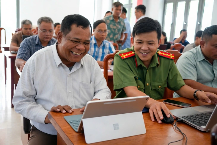 Thầy cô ở nơi chưa có điện lặn lội học AI để học sinh bớt thiệt thòi - Ảnh 6.