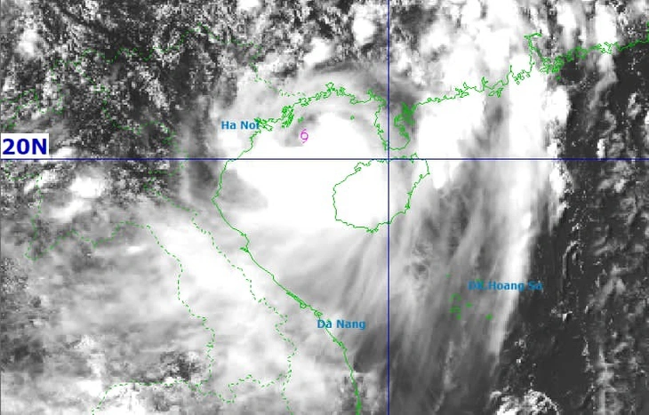 Bão số 1 Maysak gây mưa lớn và gió mạnh tại Bạch Long Vĩ ngày 4 - 7 - 2026 - Ảnh 1.