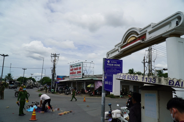 Tai nạn thương tâm tại Đồng Tháp khiến hai bà cháu tử vong dưới gầm xe bồn - Ảnh 1.