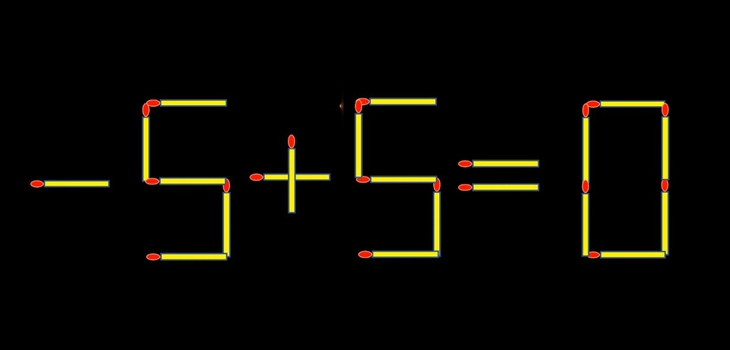 Thử tài IQ: Di chuyển một que diêm để 5+5=8 thành phép tính đúng - Ảnh 1.