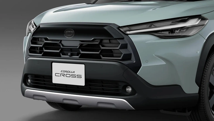 Toyota Corolla Cross bổ sung bản mới: Ngoại hình tinh chỉnh, lốp đi địa hình, camera nhìn xuyên gầm - Ảnh 3.
