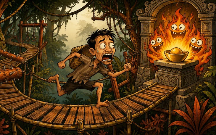 Tục ngữ quen thuộc này là gì? (P23) - Ảnh 3.