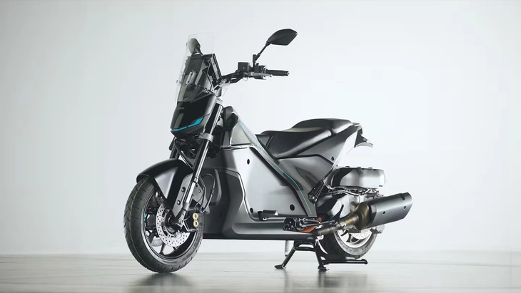 Lộ xe máy điện Yamaha tích hợp sẵn máy phát điện, chạy được cả chế độ hybrid - Ảnh 4.
