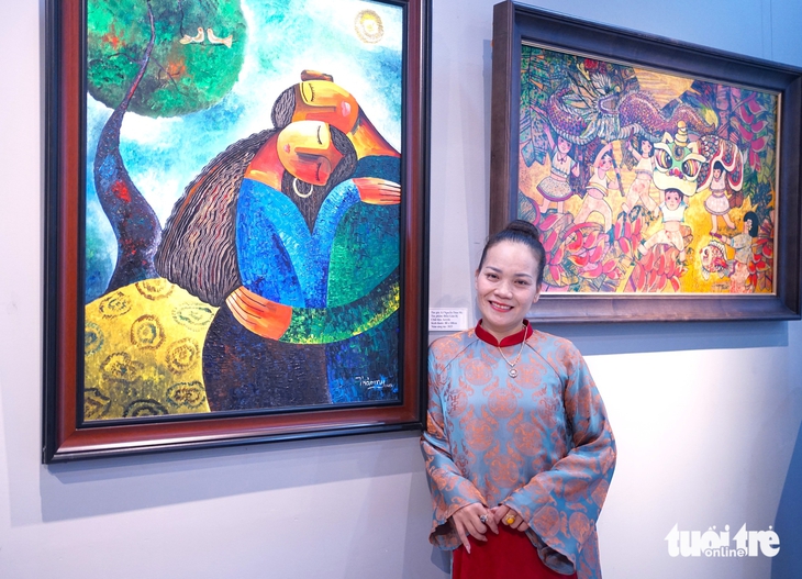 Khoảng trời riêng của những tâm hồn yêu hội họa - Ảnh 7.