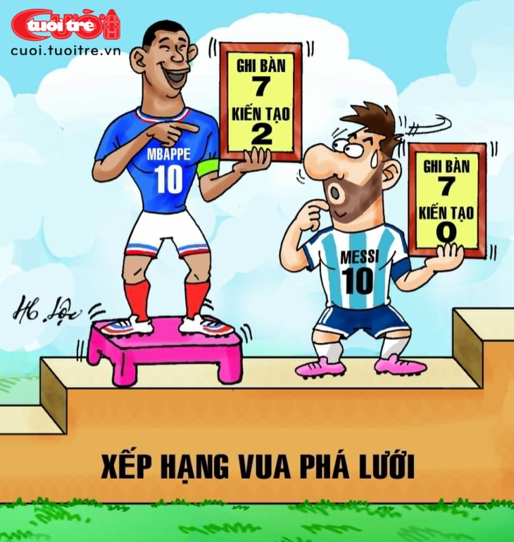 Mbappe vượt Messi trong cuộc đua vua phá lưới - Ảnh 1.