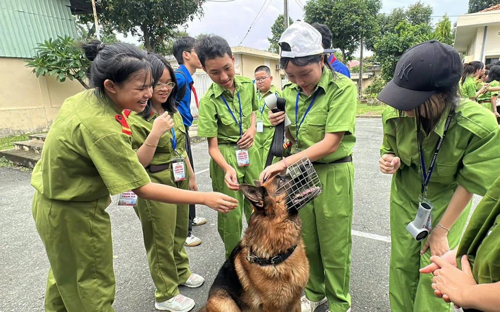130 'chiến sĩ nhí' lên đường nhập ngũ học kỳ quân đội 2026  - Ảnh 4.