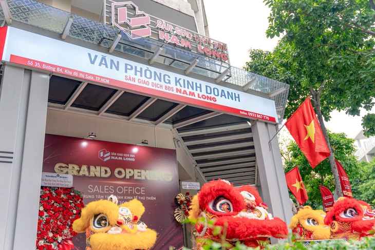 Sàn giao dịch bất động sản Nam Long khai trương văn phòng kinh doanh mới tại Thủ Thiêm - Ảnh 1.