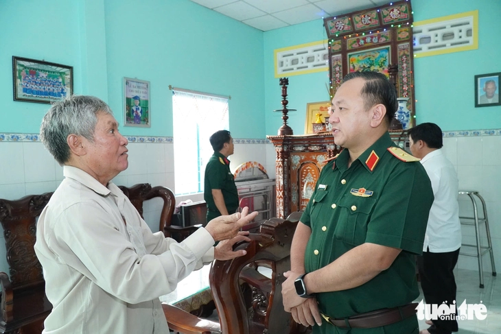 Sáng mai lấy mẫu ADN người nhận thân nhân liệt sĩ Huỳnh Văn Quên để đối chứng - Ảnh 1.