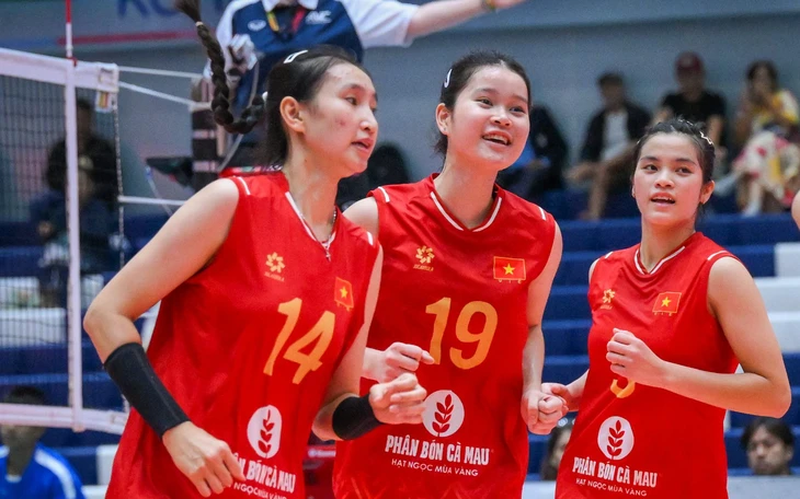 Bóng chuyền nữ U18 Việt Nam thắng áp đảo trận chia tay giải châu Á - Ảnh 2.