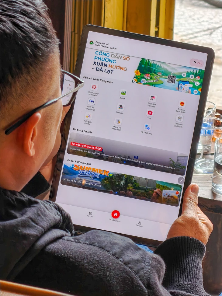Phường Xuân Hương - Đà Lạt có app riêng, phản ánh của dân xử lý tính bằng phút - Ảnh 1.