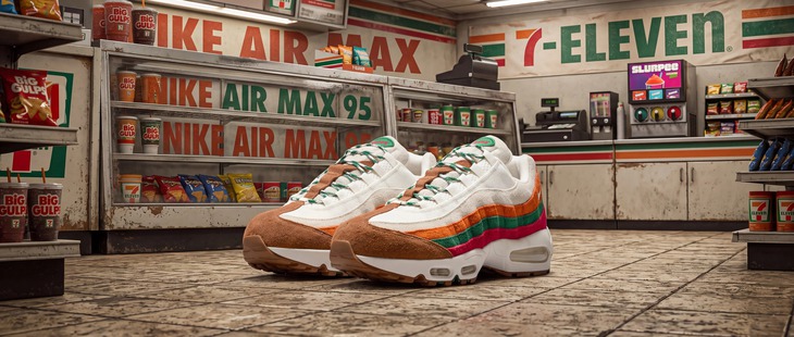 7-Eleven kiện Nike vì đôi Air Max 95 mang màu 'quen quá' - Ảnh 2.