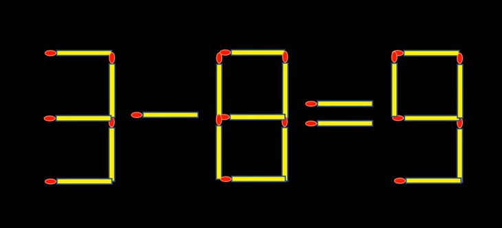 Thử tài IQ: Di chuyển một que diêm để 9+8=8 thành phép tính đúng - Ảnh 4.
