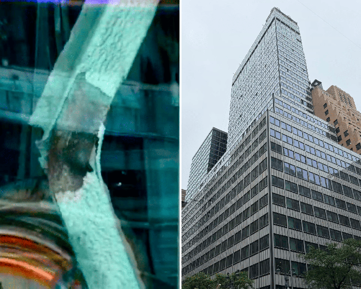 Tòa nhà 37 tầng bị biến dạng kết cấu, giới chức New York sơ tán khẩn - Ảnh 1.