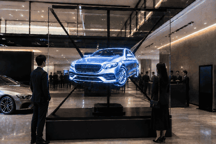 3D Hologram hiện diện ngày càng nhiều trong ngành quảng cáo - Ảnh 1.