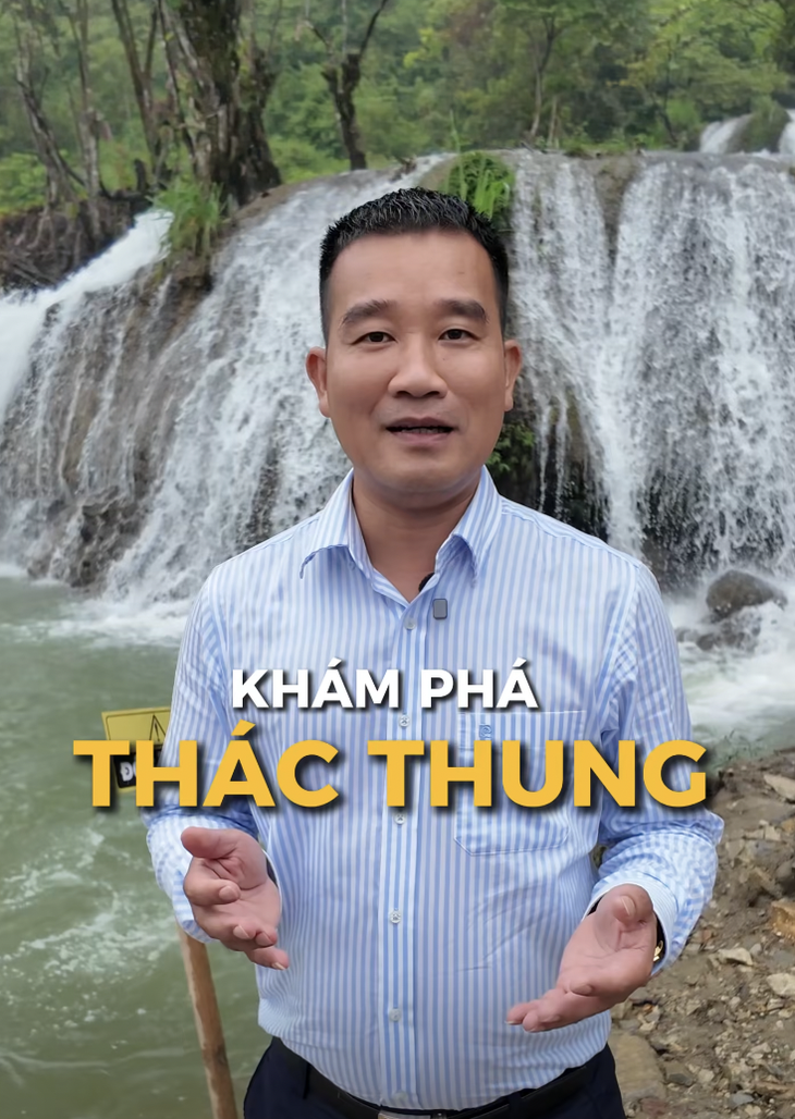Bí thư xã ‘diện’ dép tổ ong, quần tây, áo sơ mi quảng bá du lịch - Ảnh 2.