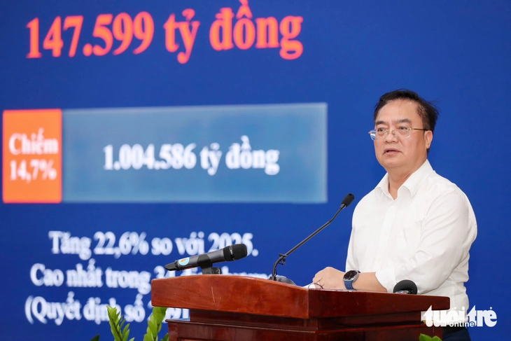 Giám đốc Sở Tài chính TP.HCM nêu giải pháp để đạt mục tiêu thu ngân sách trên 1 triệu tỉ đồng - Ảnh 1.